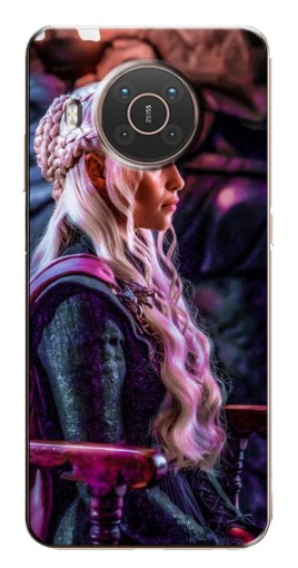 Силиконовый чехол с изображением "Дейнерис" для Nokia X10