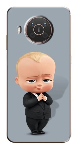 Чехол с печатью "Деловой ребенок" для Nokia X10