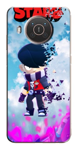 Силиконовый чехол с изображением "Демо версия" для Nokia X10