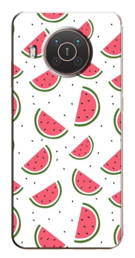 Чехол с принтом "Дольки арбуза" для Nokia X10