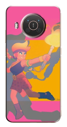 Чехол с картинкой "Эмбер бравл старс" для Nokia X10