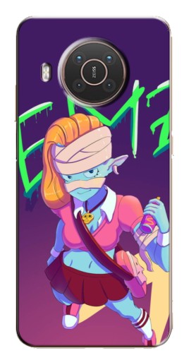 Силиконовый чехол с изображением "EMZ модная" для Nokia X10