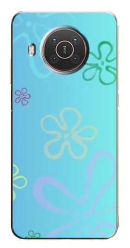 Чехол с принтом "Фон" для Nokia X10