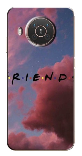Силиконовый чехол с изображением "Friends" для Nokia X10