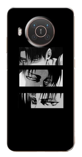 Чехол с картинкой "Глаза Аккермана" для Nokia X10