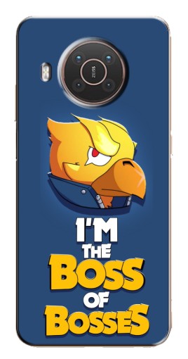 Чехол с картинкой "Gold Boss" для Nokia X10