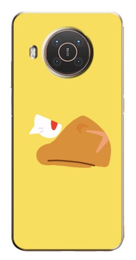 Силиконовый чехол с изображением "Gold Crow" для Nokia X10