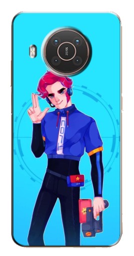 Чехол с печатью "Гвардеец Кольт" для Nokia X10