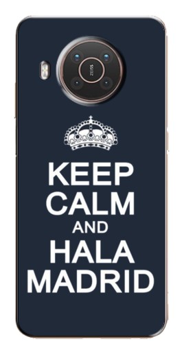 Чехол с картинкой "Hala Madrid" для Nokia X10