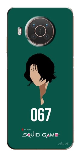 Чехол с принтом "Игрок 067" для Nokia X10
