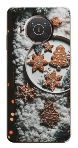 Чехол с принтом "Имбирные пряники" для Nokia X10