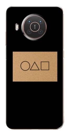 Чехол с печатью "Карточка Кальмара" для Nokia X10
