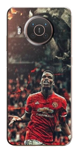 Чехол с принтом "Хищник Погба" для Nokia X10