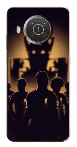 Чехол с печатью "Команда Ливерпуль" для Nokia X10