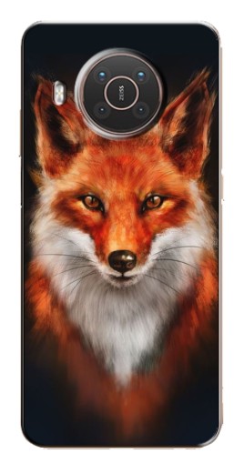 Чехол с печатью "Красивая лиса" для Nokia X10
