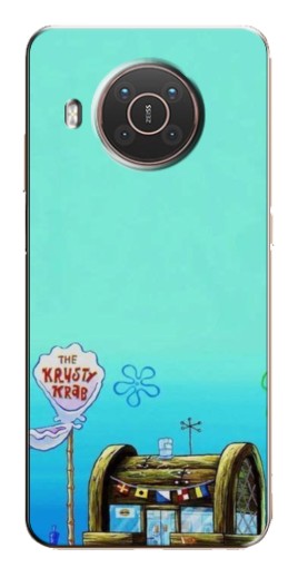 Чехол с картинкой "Krusty Krab" для Nokia X10