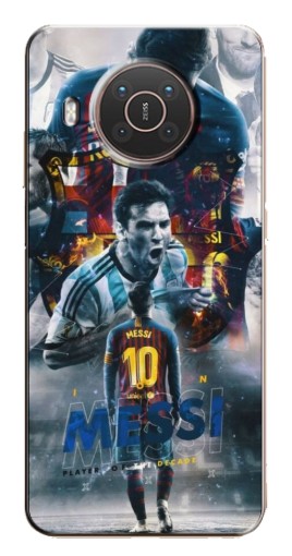 Силиконовый чехол с изображением "Легендарный Месси" для Nokia X10