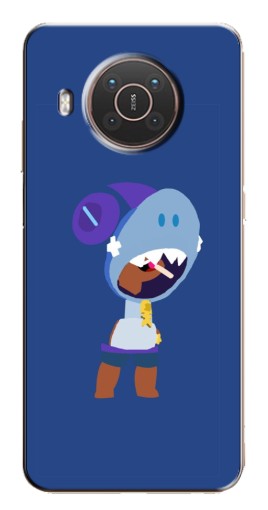 Чехол с печатью "Леон с конфетой" для Nokia X10