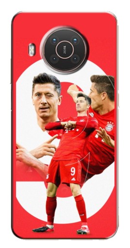 Чехол с печатью "Левандовски" для Nokia X10