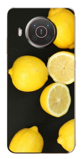 Силиконовый чехол с изображением "Лимонный стиль" для Nokia X10