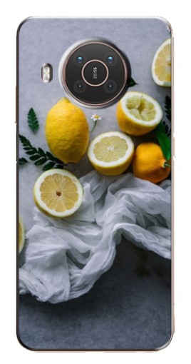 Чехол с печатью "Лимонное настроение" для Nokia X10