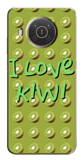Чехол с принтом "Love Kiwi" для Nokia X10