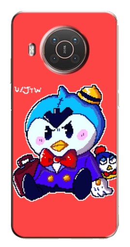 Чехол с картинкой "Маленький Мистер Пи" для Nokia X10
