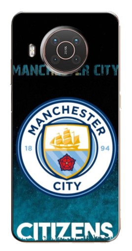 Чехол с печатью "Man City Zens" для Nokia X10