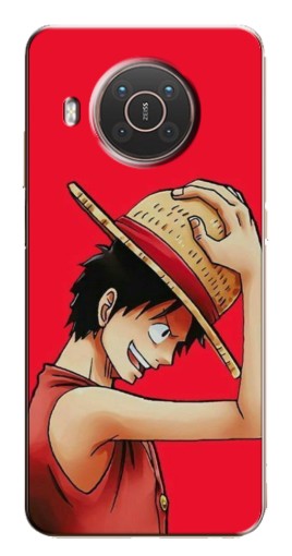 Чехол с картинкой "Манки в шляпе" для Nokia X10