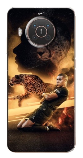 Чехол с печатью "Мбаппе пантера" для Nokia X10