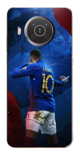 Чехол с картинкой "Мбаппе в Франции" для Nokia X10
