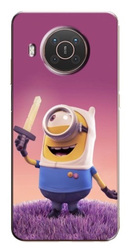 Чехол с печатью "Миньон с мечом" для Nokia X10