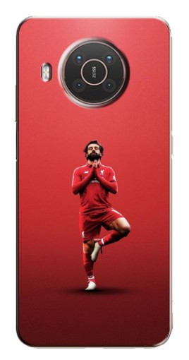 Силиконовый чехол с изображением "Мо Салах" для Nokia X10