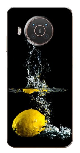 Чехол с принтом "Мокрый Лимон" для Nokia X10