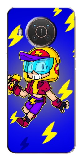 Чехол с принтом "Молниеносная MAX" для Nokia X10