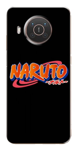 Чехол с печатью "Надпись Naruto" для Nokia X10
