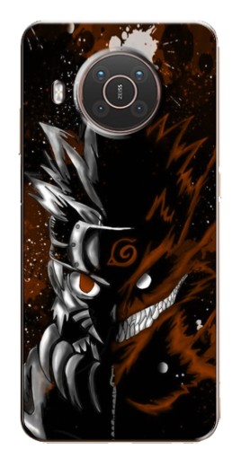 Силиконовый чехол с изображением "Наруто Курама" для Nokia X10