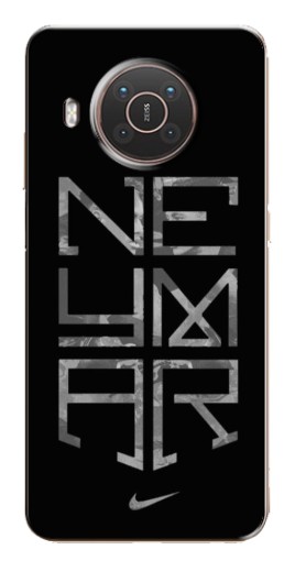 Силиконовый чехол с изображением "Neymar nike" для Nokia X10