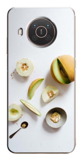 Чехол с печатью "Обед из дынь" для Nokia X10