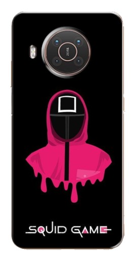 Чехол с картинкой "Охранник с Квадратом" для Nokia X10
