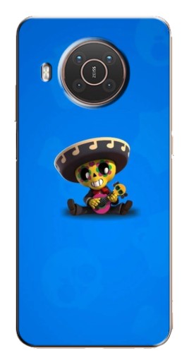 Чехол с принтом "Poco с гитарой" для Nokia X10