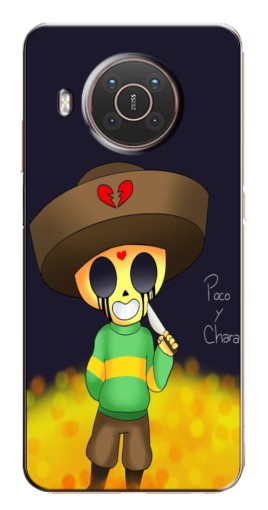 Чехол с картинкой "Poco y Chara" для Nokia X10