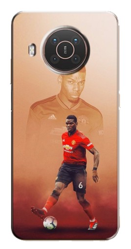 Силиконовый чехол с изображением "Pogba с Манчестера" для Nokia X10