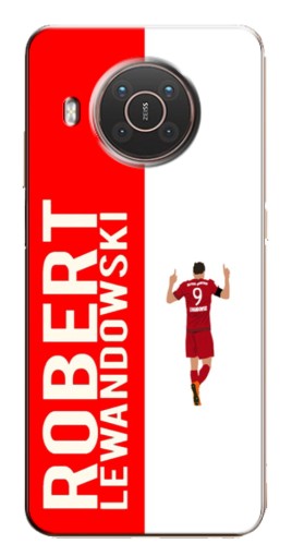 Чехол с принтом "Поляк Левандовски" для Nokia X10