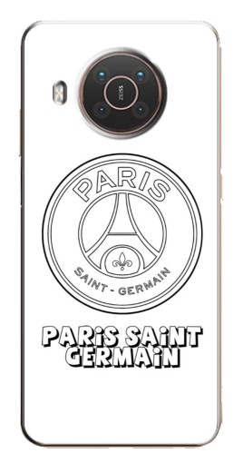 Чехол с печатью "PSG логотип" для Nokia X10