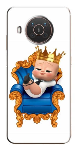 Чехол с картинкой "Ребенок Король" для Nokia X10