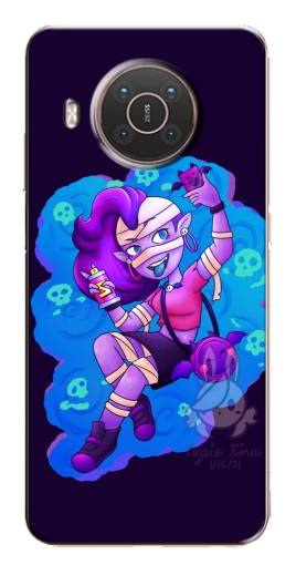 Чехол с картинкой "Селфи" для Nokia X10