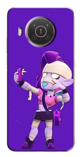 Чехол с картинкой "Селфи Емз" для Nokia X10