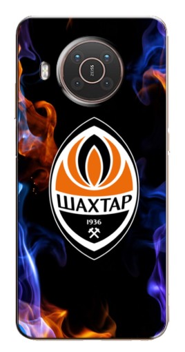 Силиконовый чехол с изображением "Шахтер в огне" для Nokia X10