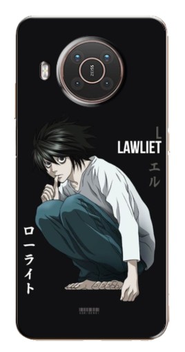 Чехол с печатью "Сыщик Лоулайт" для Nokia X10